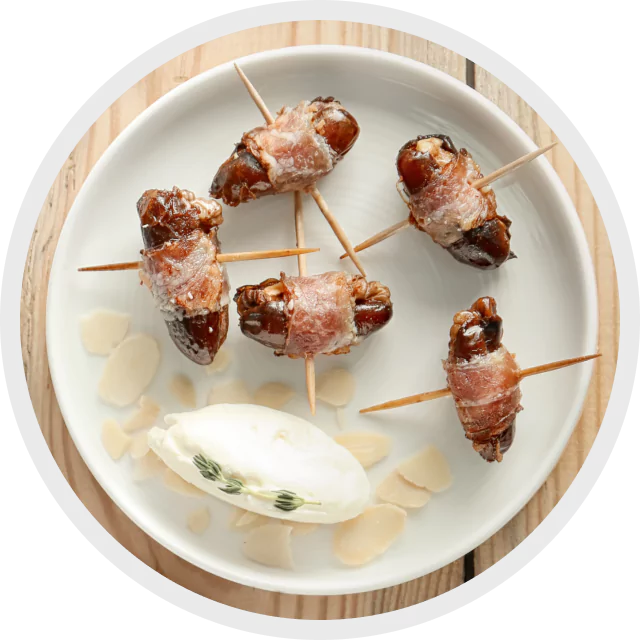 Bacon Wrapped Dates