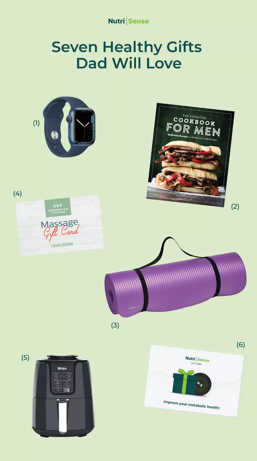 seven healthy gifts from this list