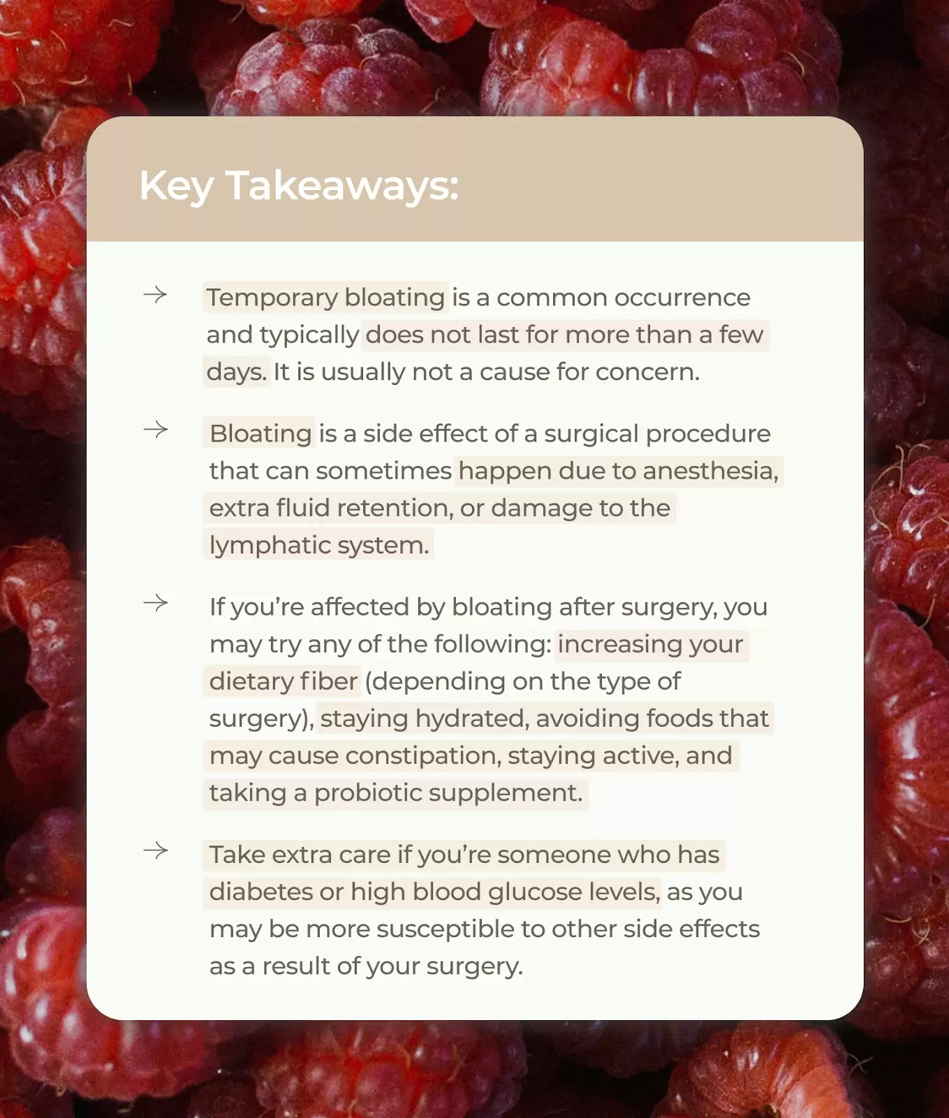 Is Bloating After Surgery Normal? - Nutrisense Journal