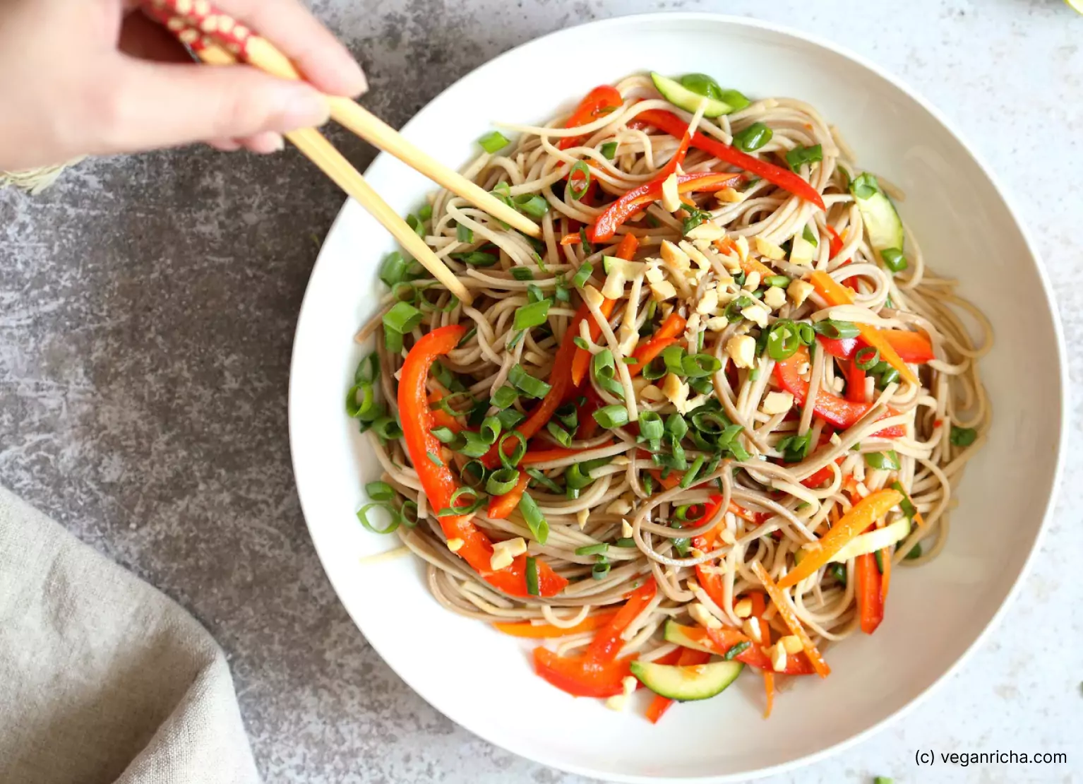 soba noodle salad