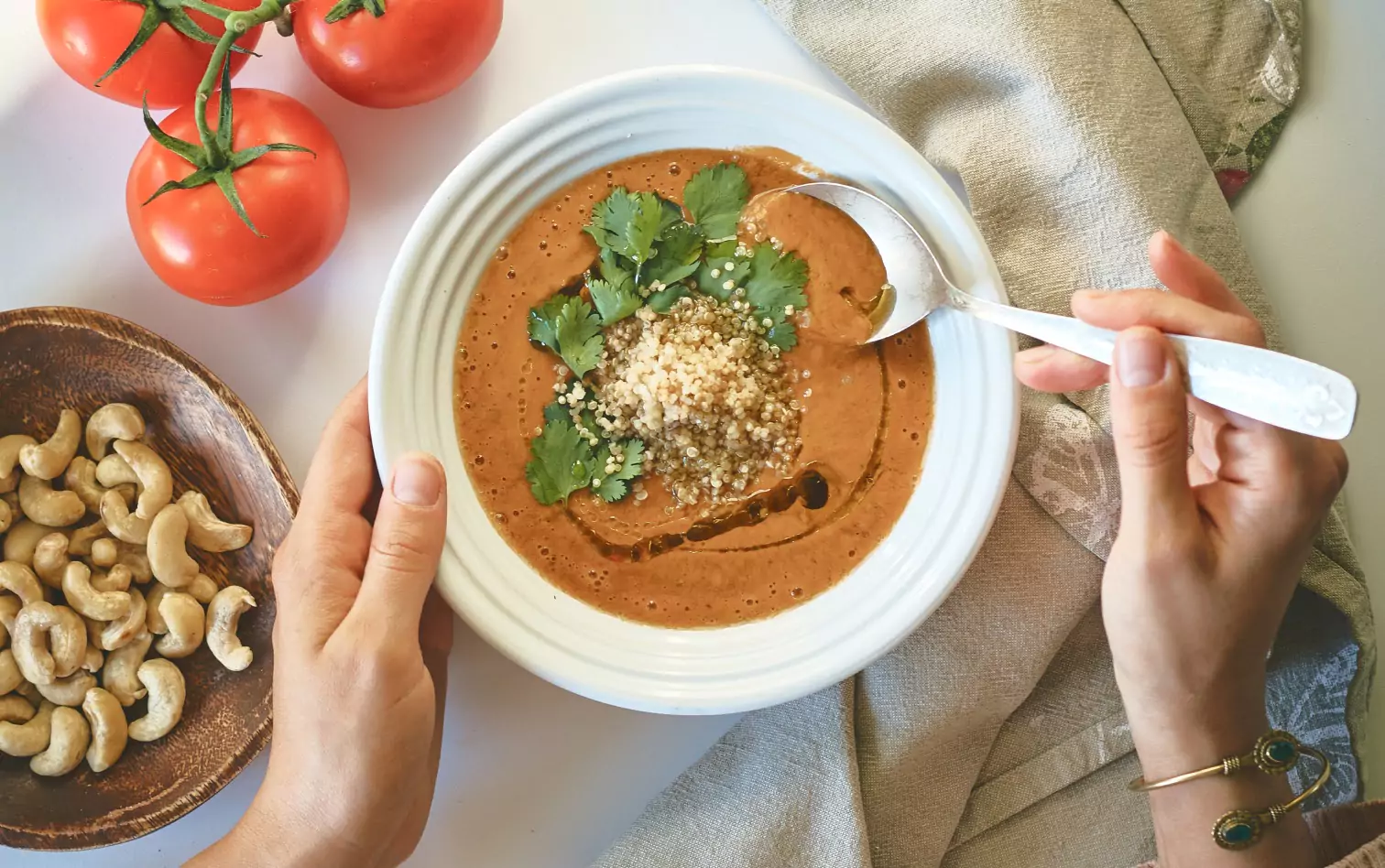 Butternut Squash and Millet Soup