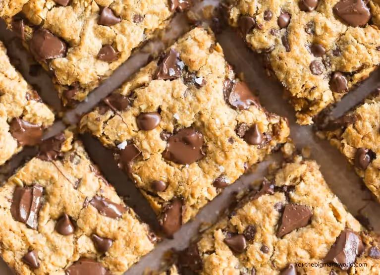 flourless banana bread bars