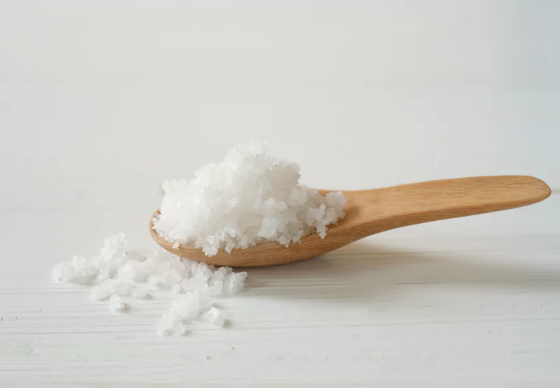 a spoonful of salt