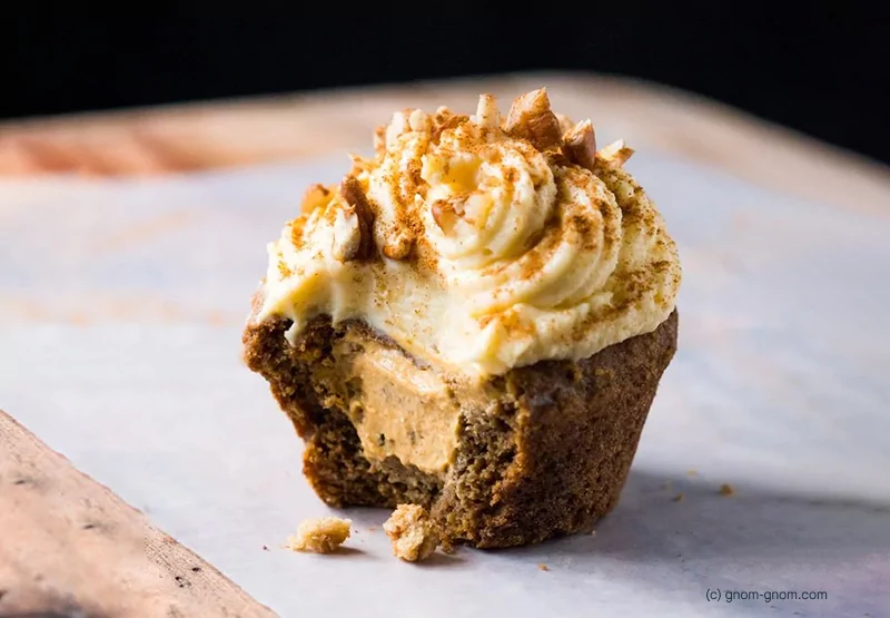 Keto Pumpkin Spice Latte Cupcakes