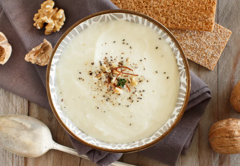 creamy cauliflower soup