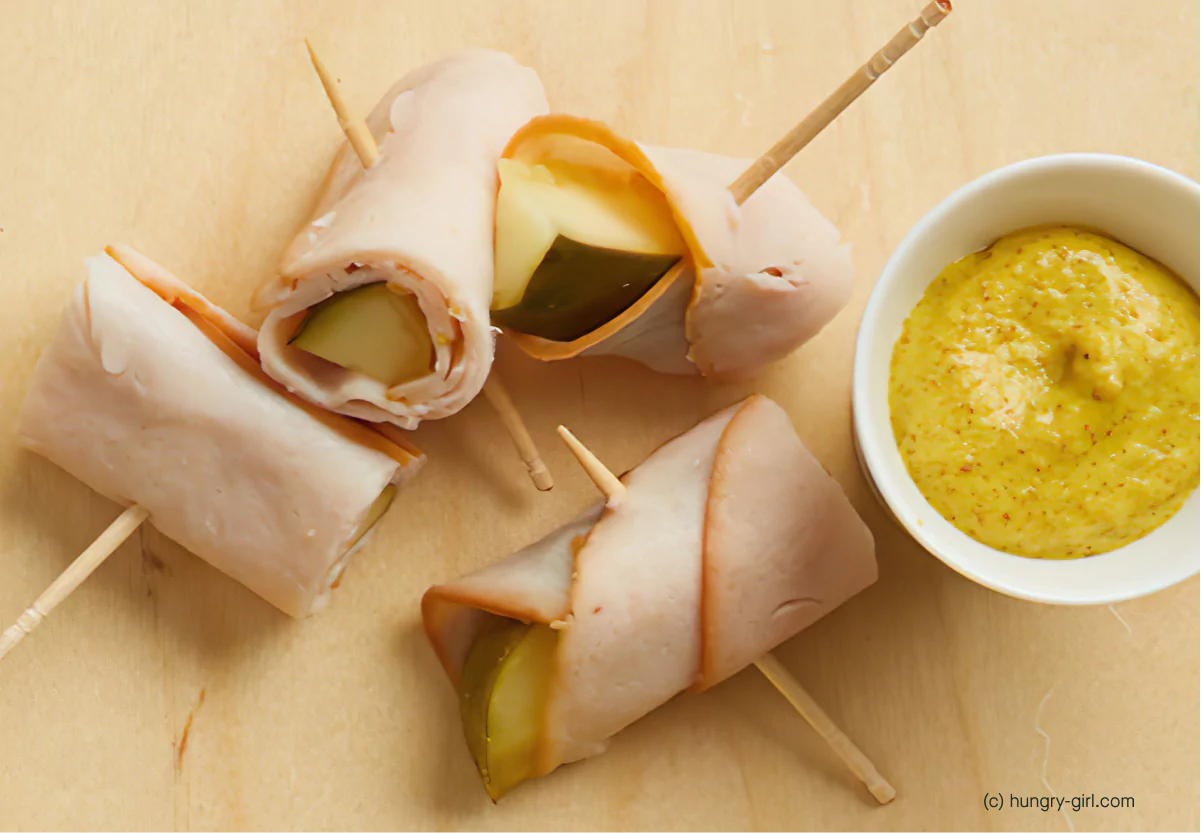 turkey wrapped pickles