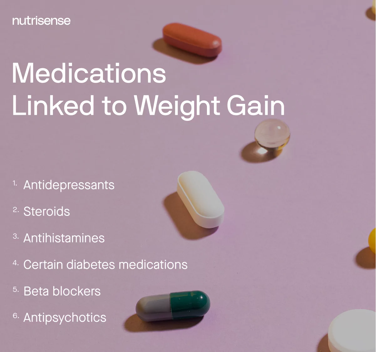 medications linked to weight gain