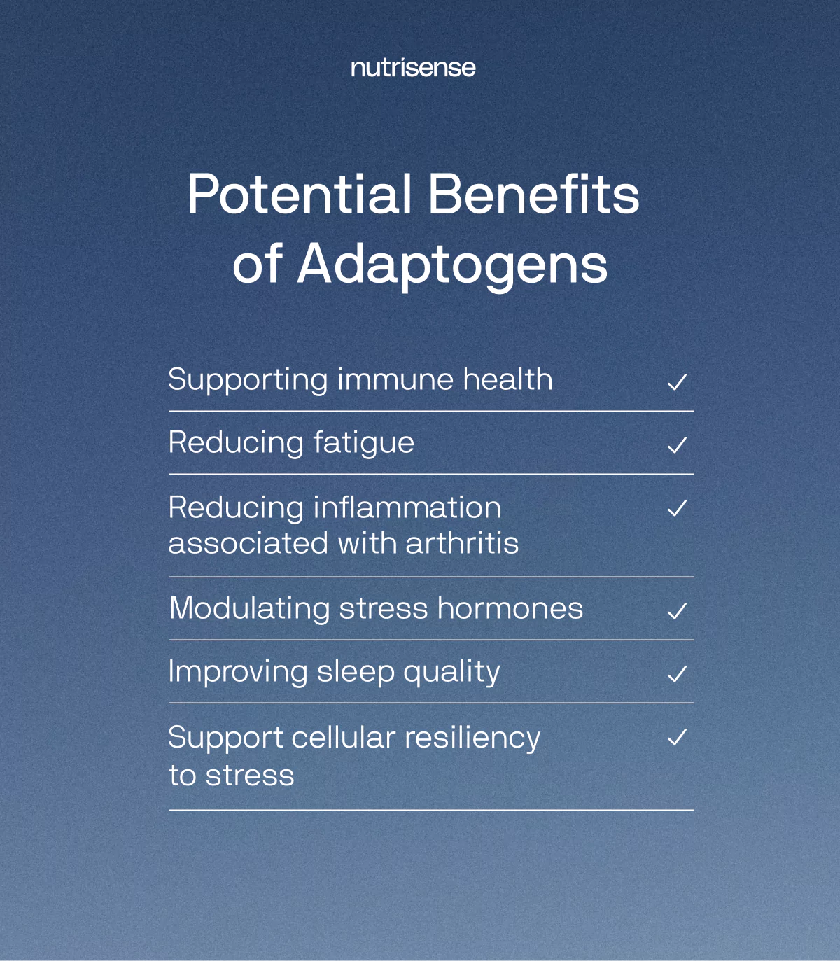 potential benefits of adaptogens