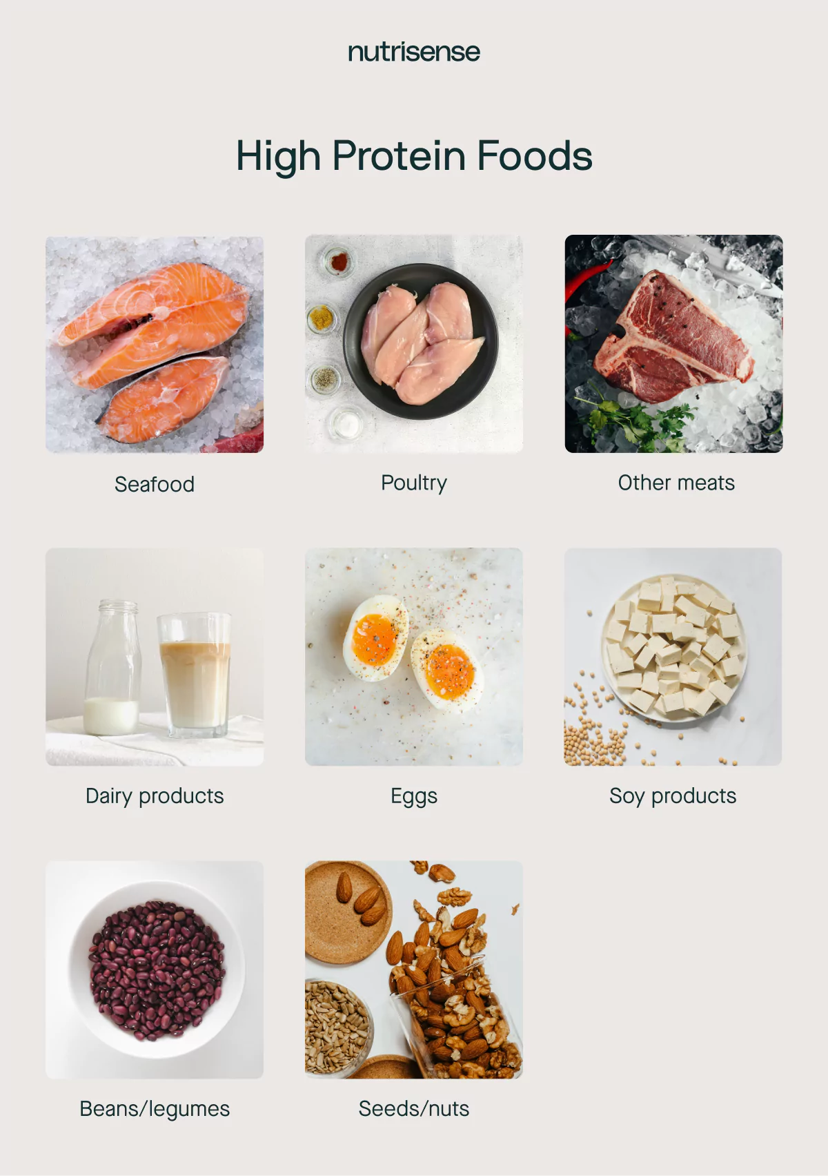 high protein foods list