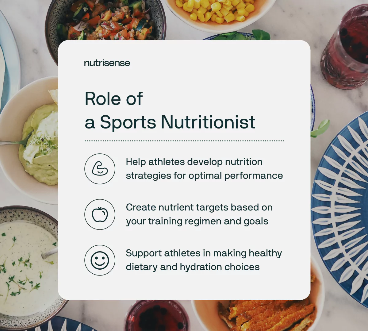 role of a sports nutritionist