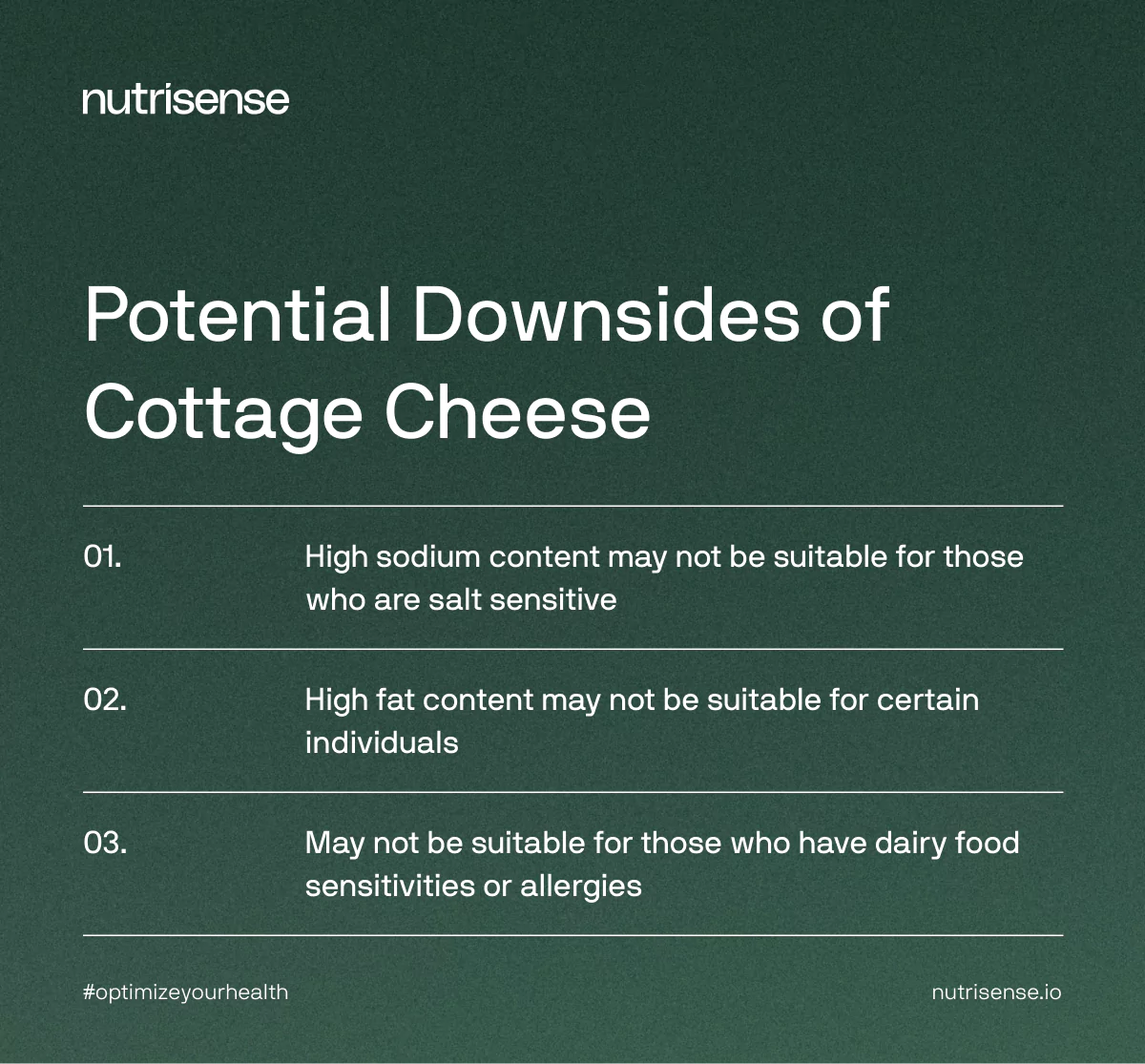 downsides of cottage cheese in diet