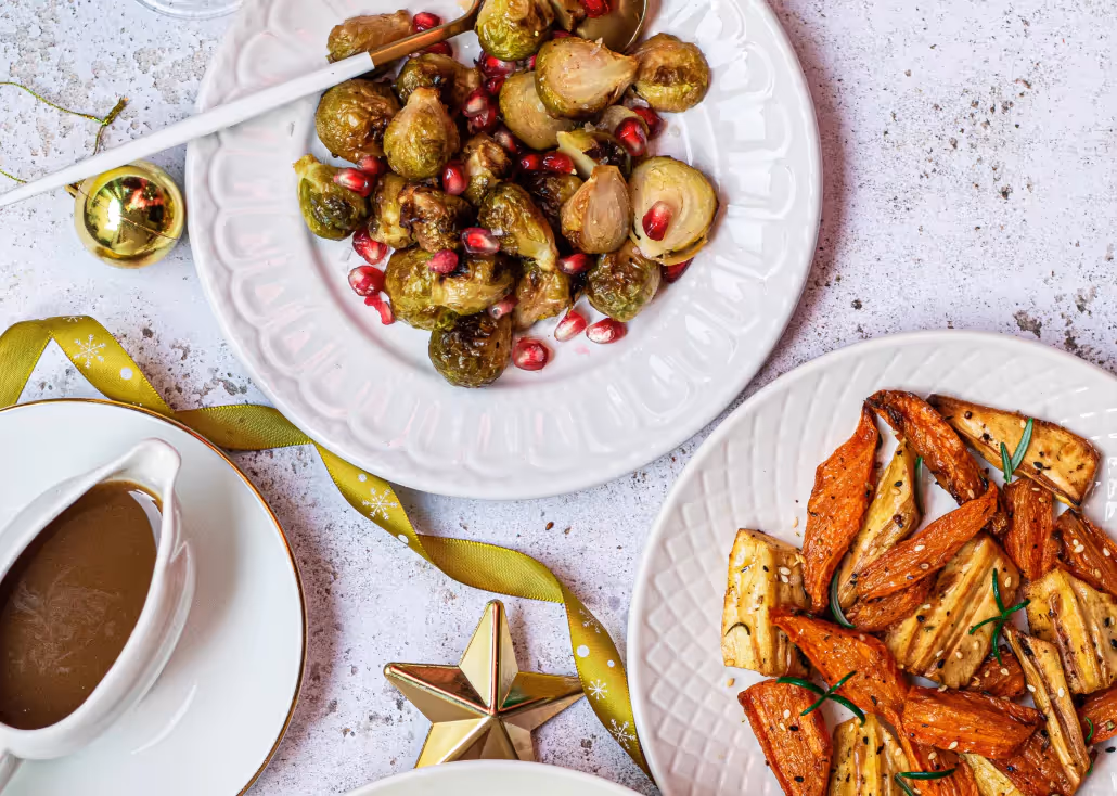 plate of low carb foods