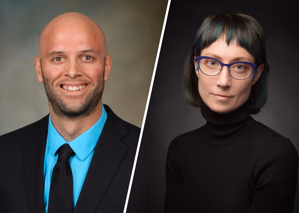 Dr. Andrew Jagim and Heather Davis, MS, RDN, LDN