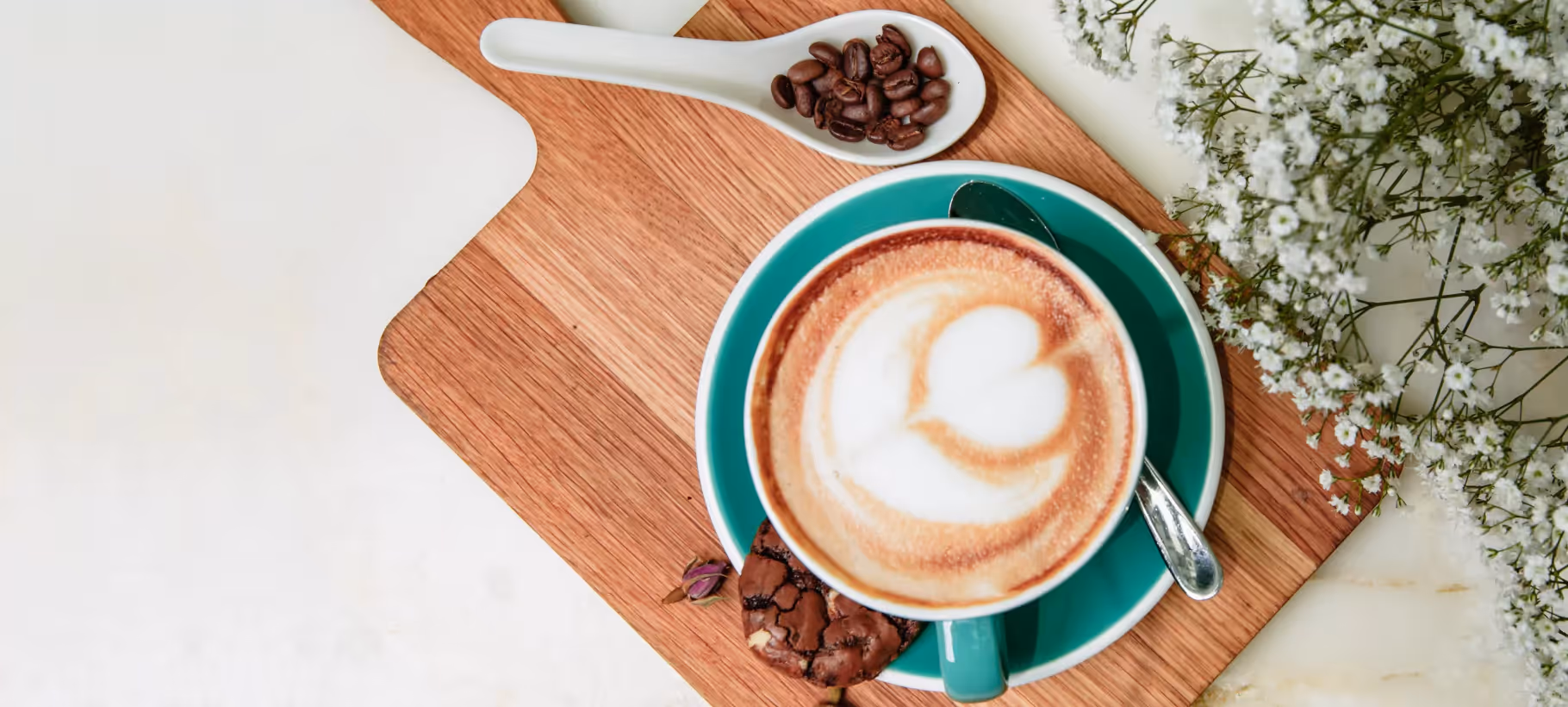 a cup of coffee with milk