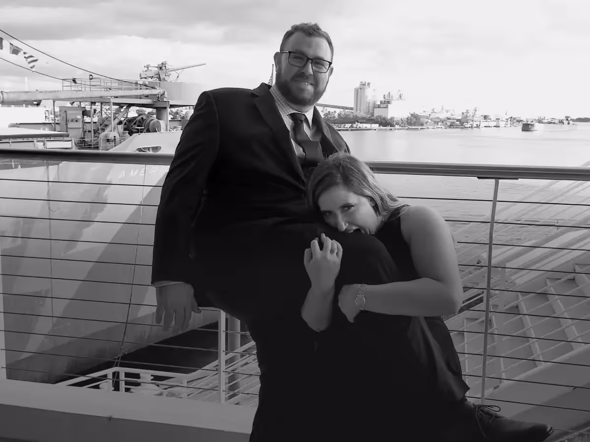 Logan and his girlfriend