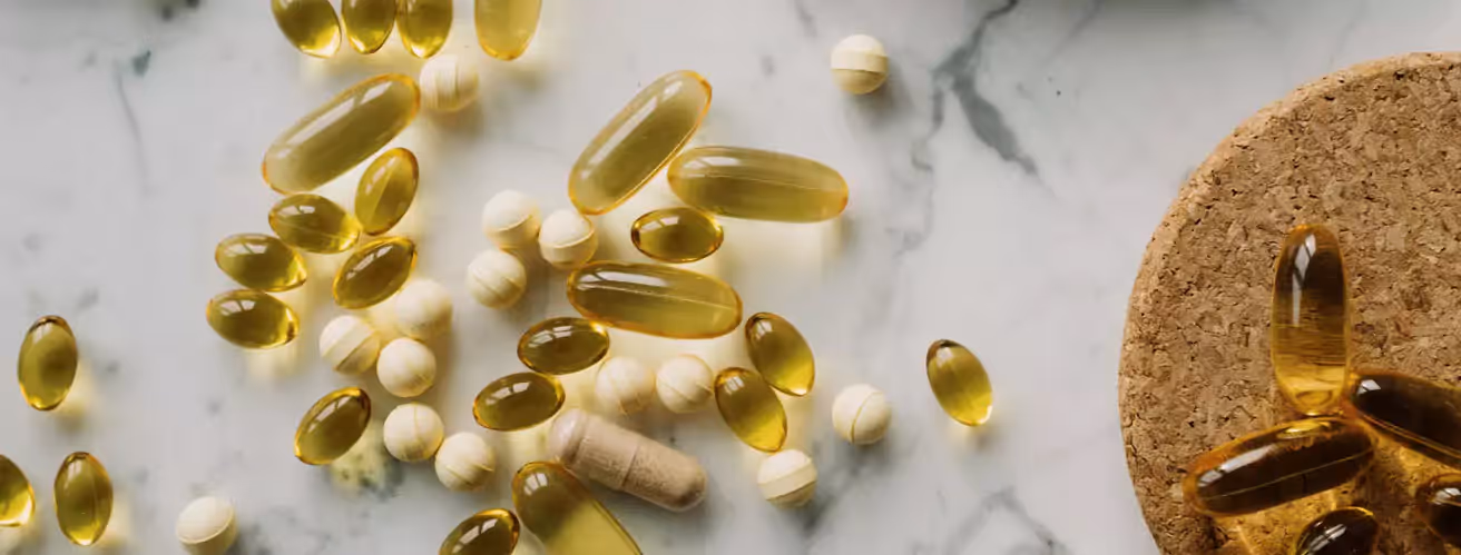 capsule with different supplements