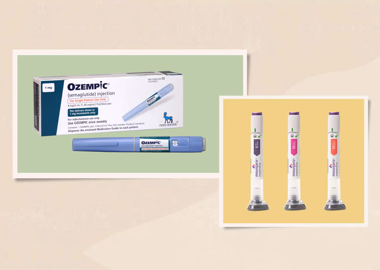 ozempic vs. mounjaro