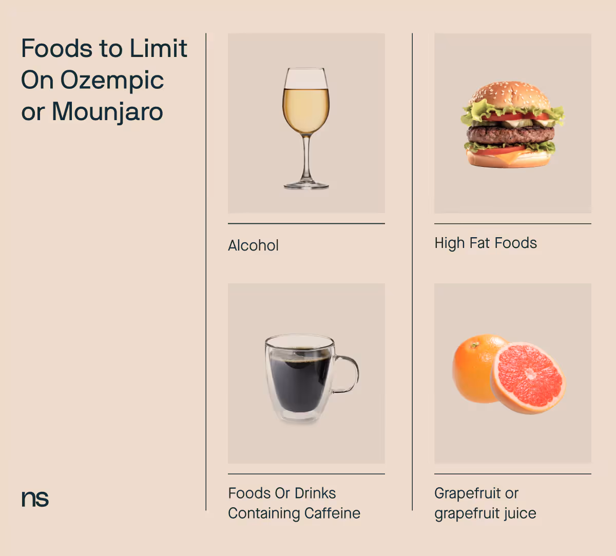 foods to limit on ozempic mounjaro