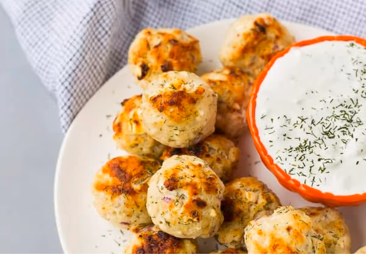 greek turkey meatbals