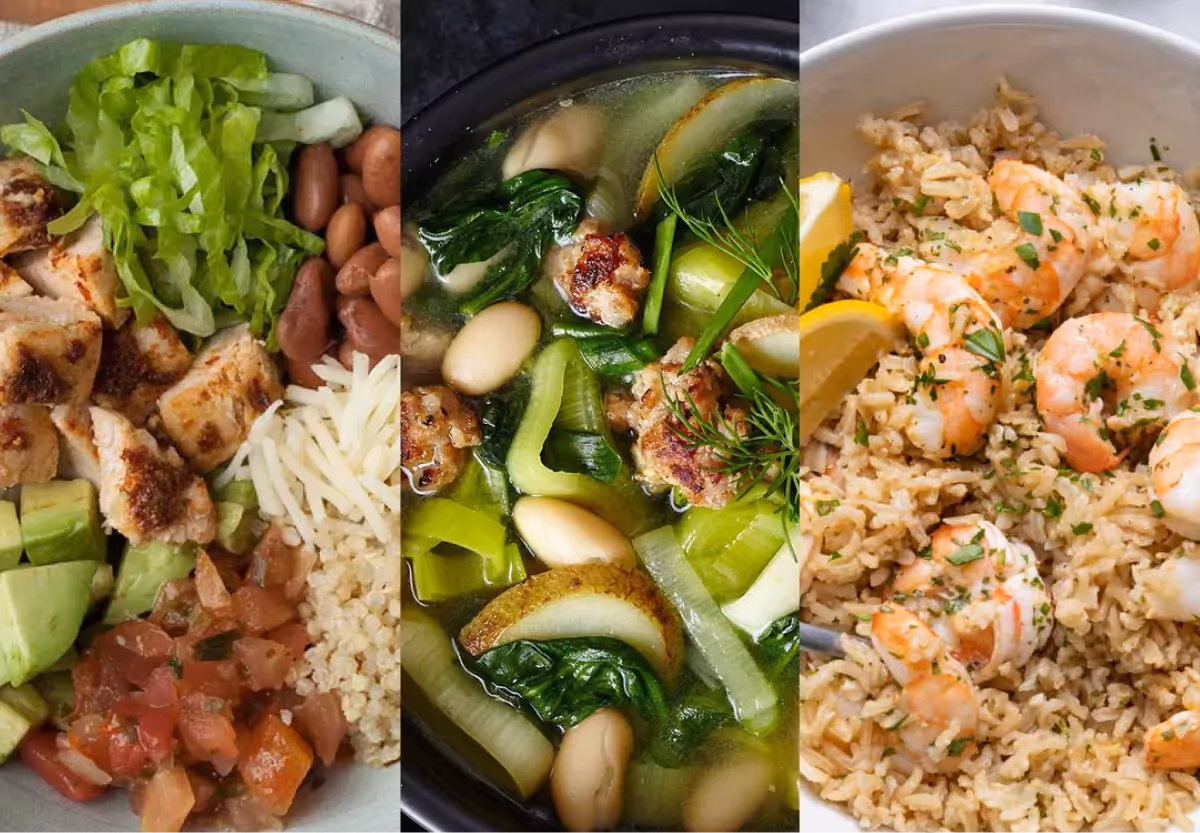 low calorie high carb meal recipes