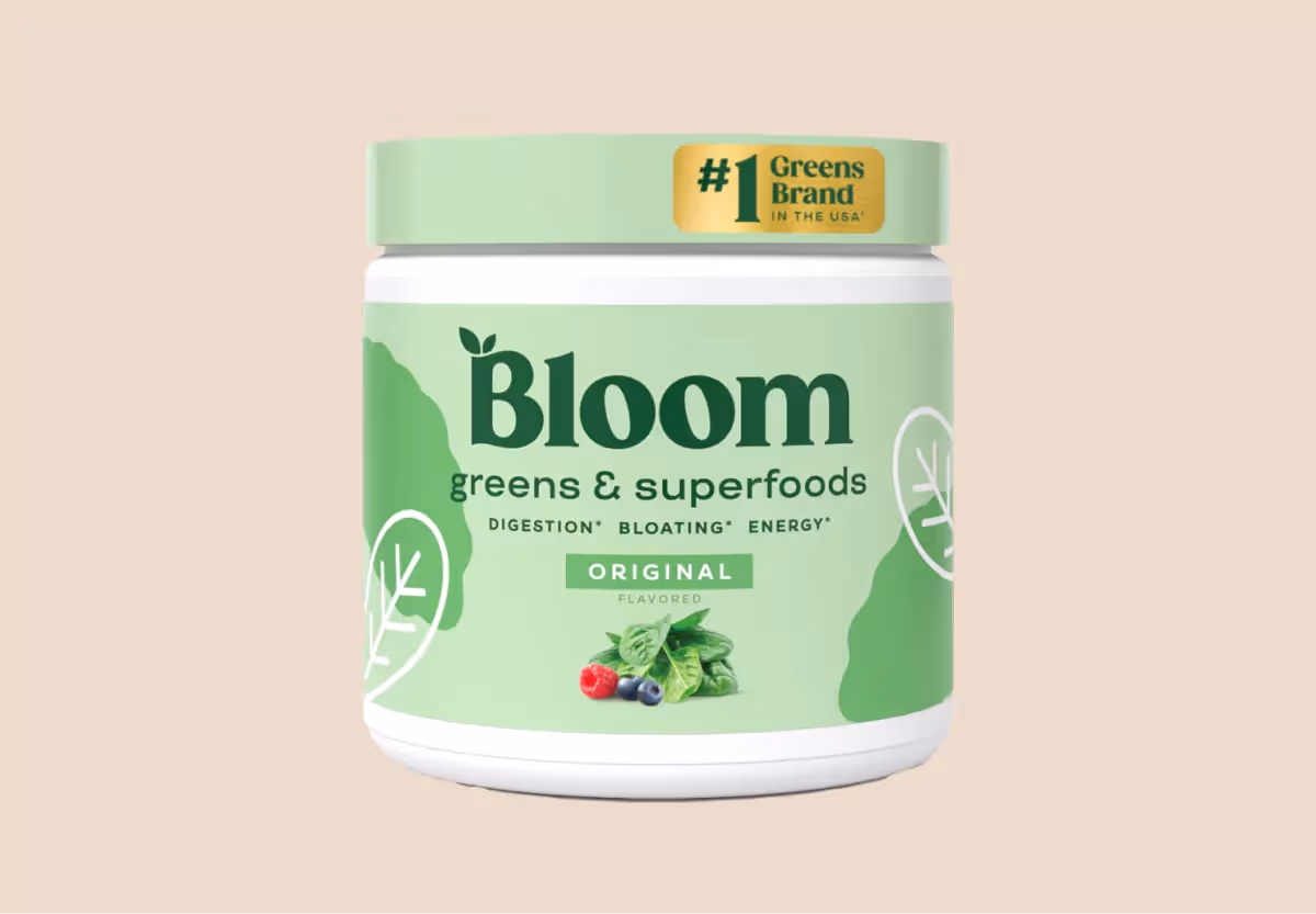 bloom supergreens powder