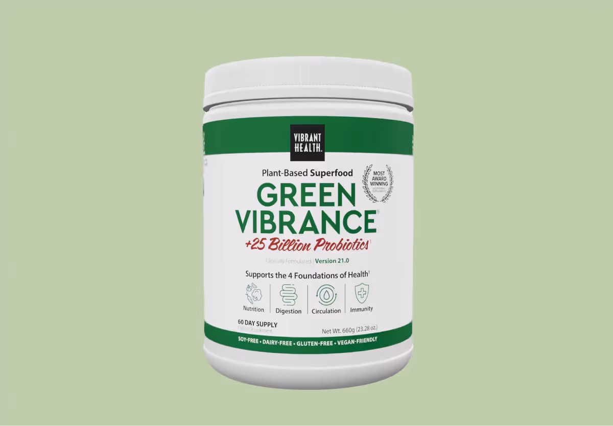 vibrant health green vibrance powder