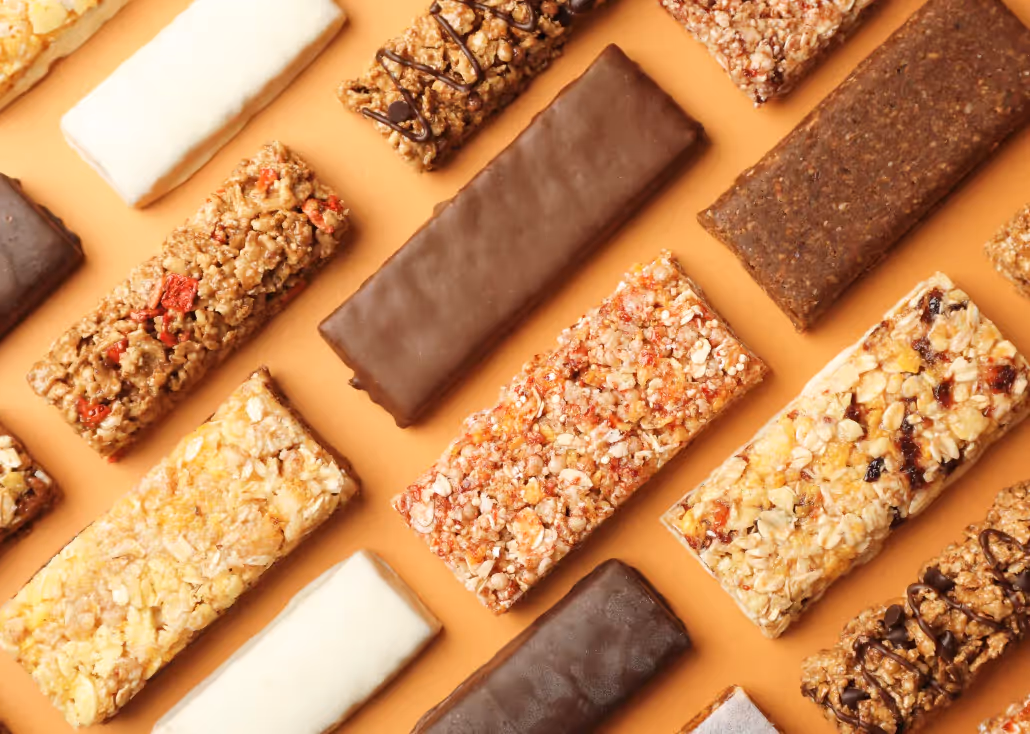 assorted protein bars