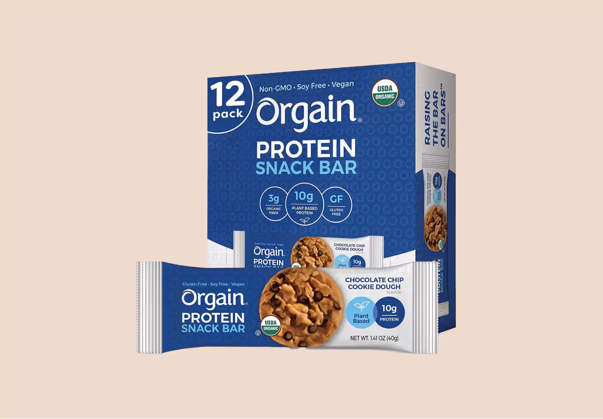 orgain protein bar