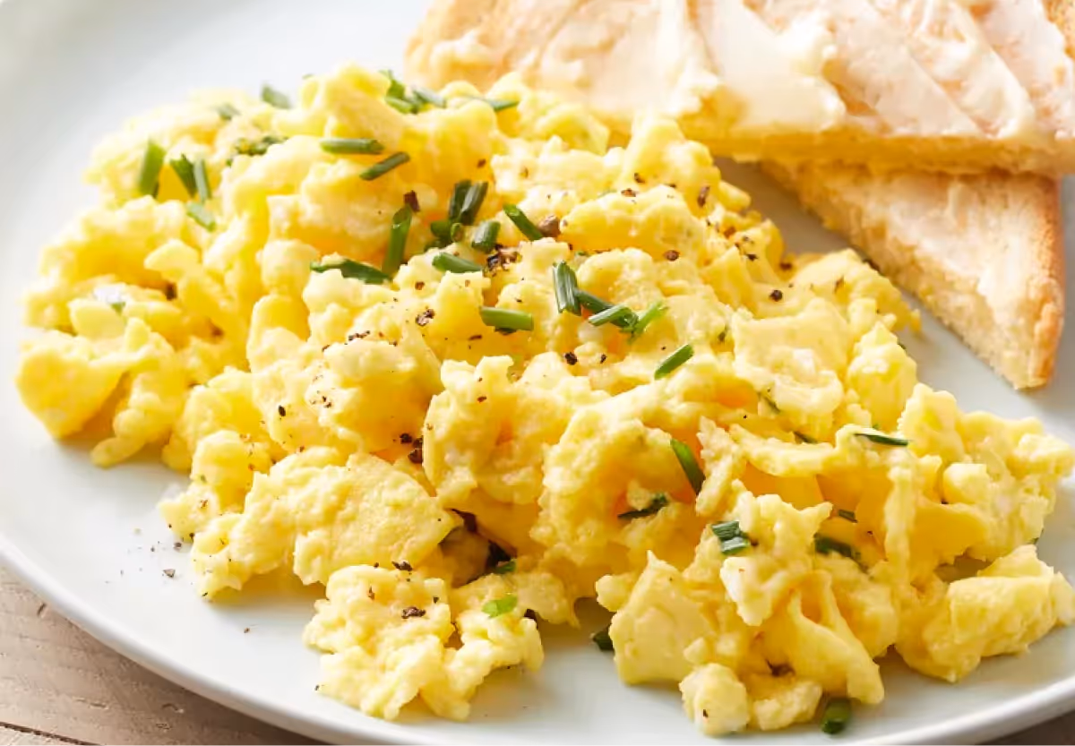 cottage cheese scrambled eggs