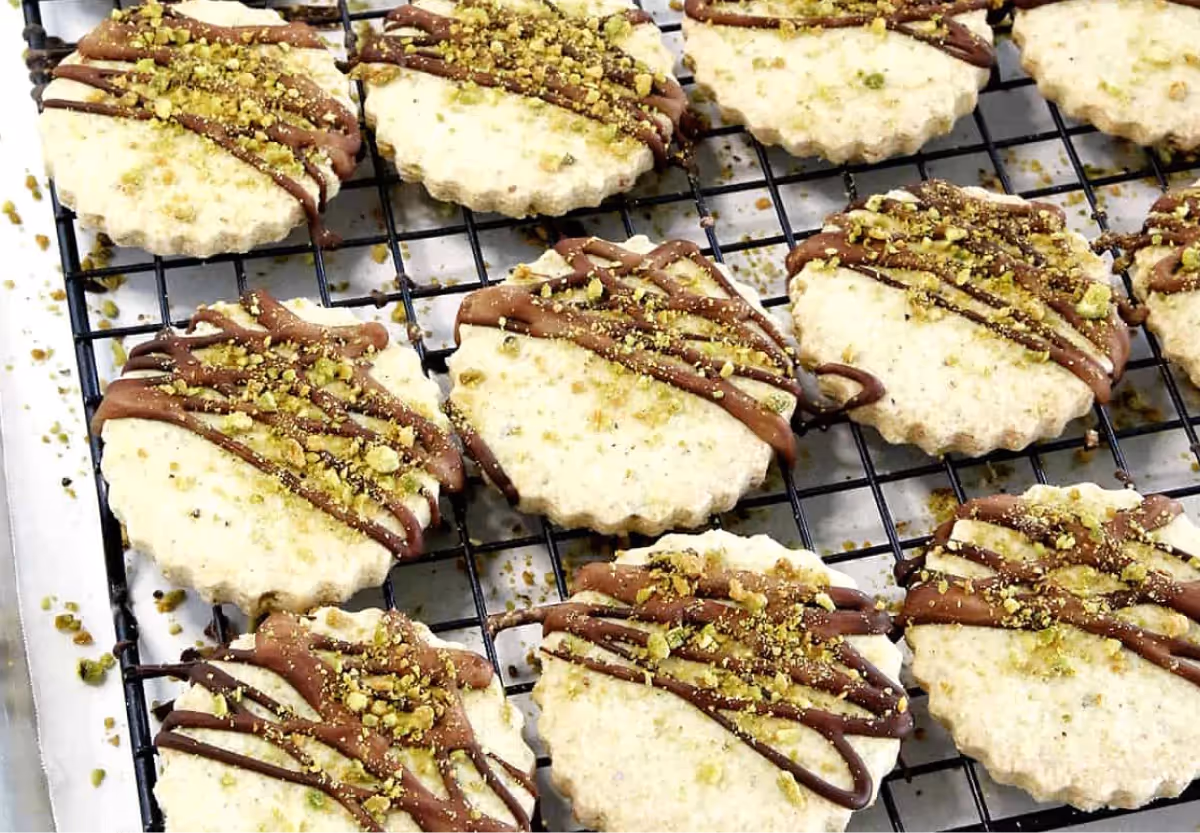 keto gluten free pistachio short bread