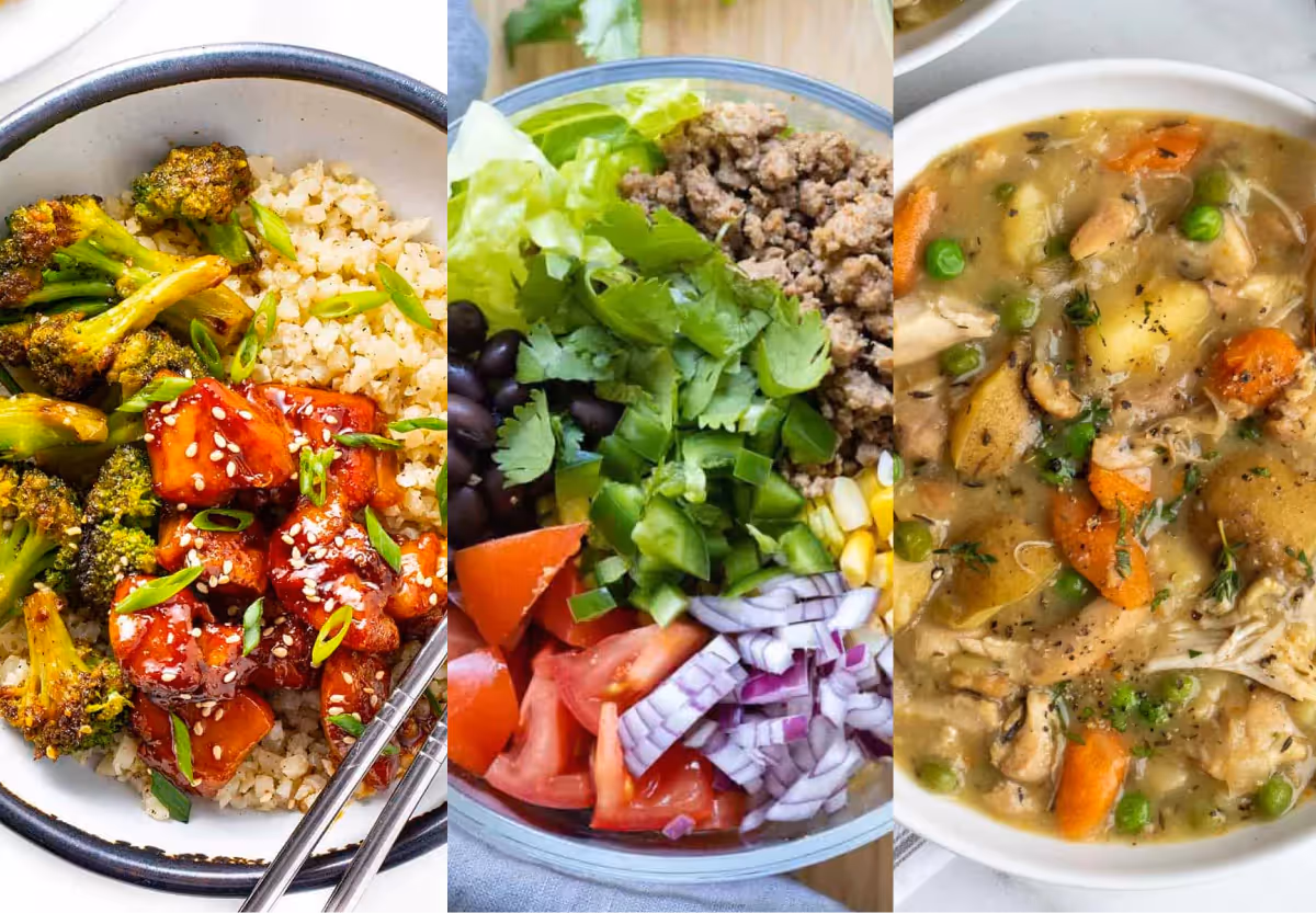 healthy meal prep meals