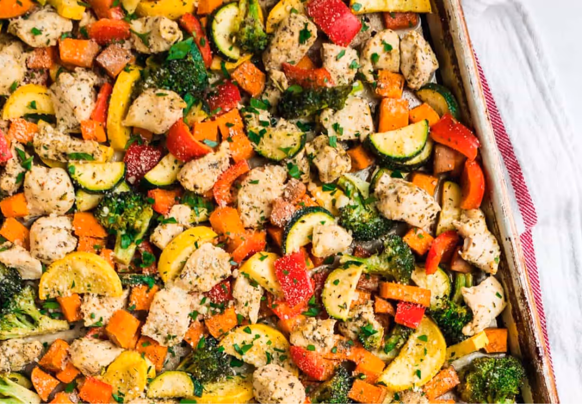 sheet pan veggies