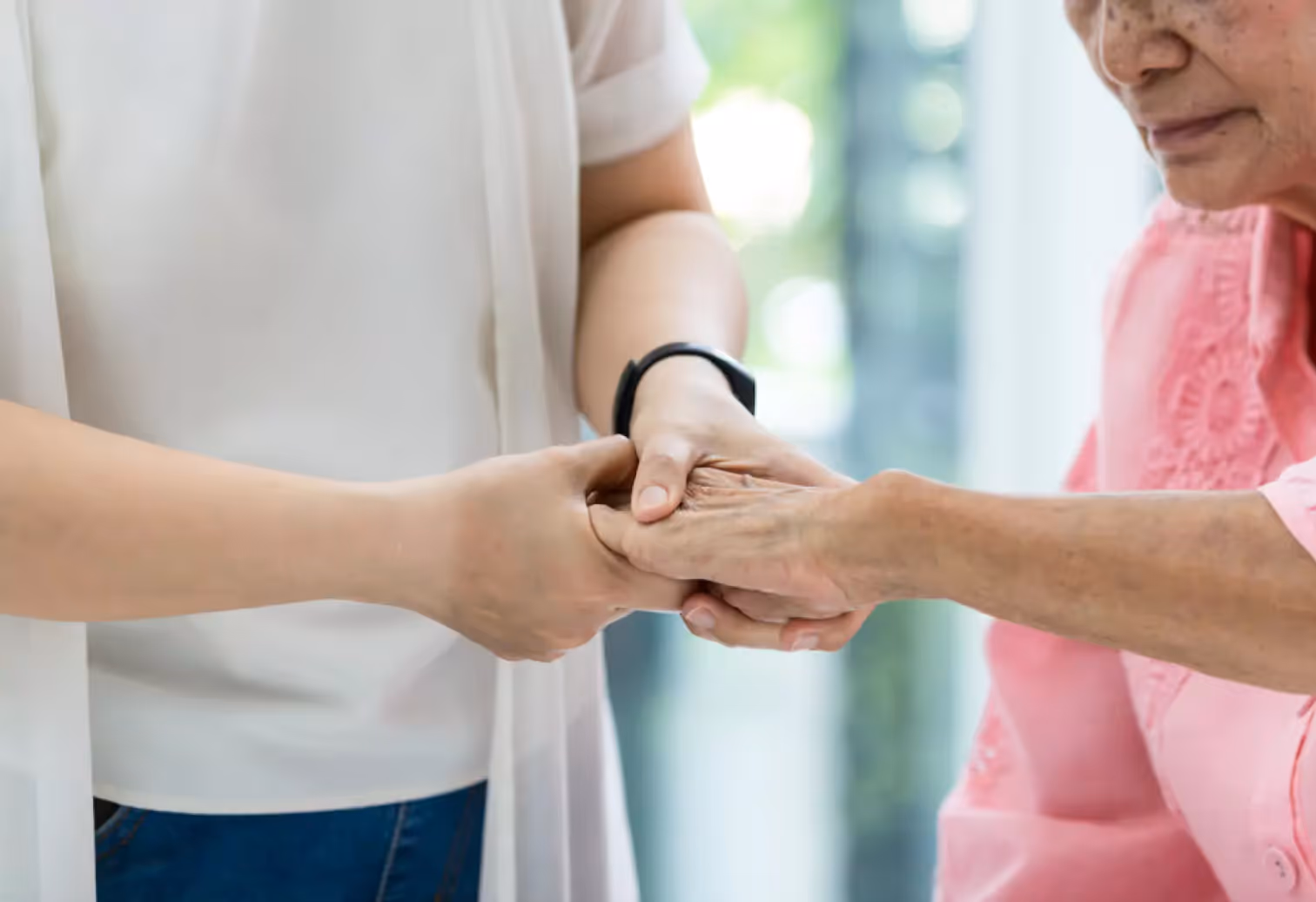 someone with hand pain at the doctor