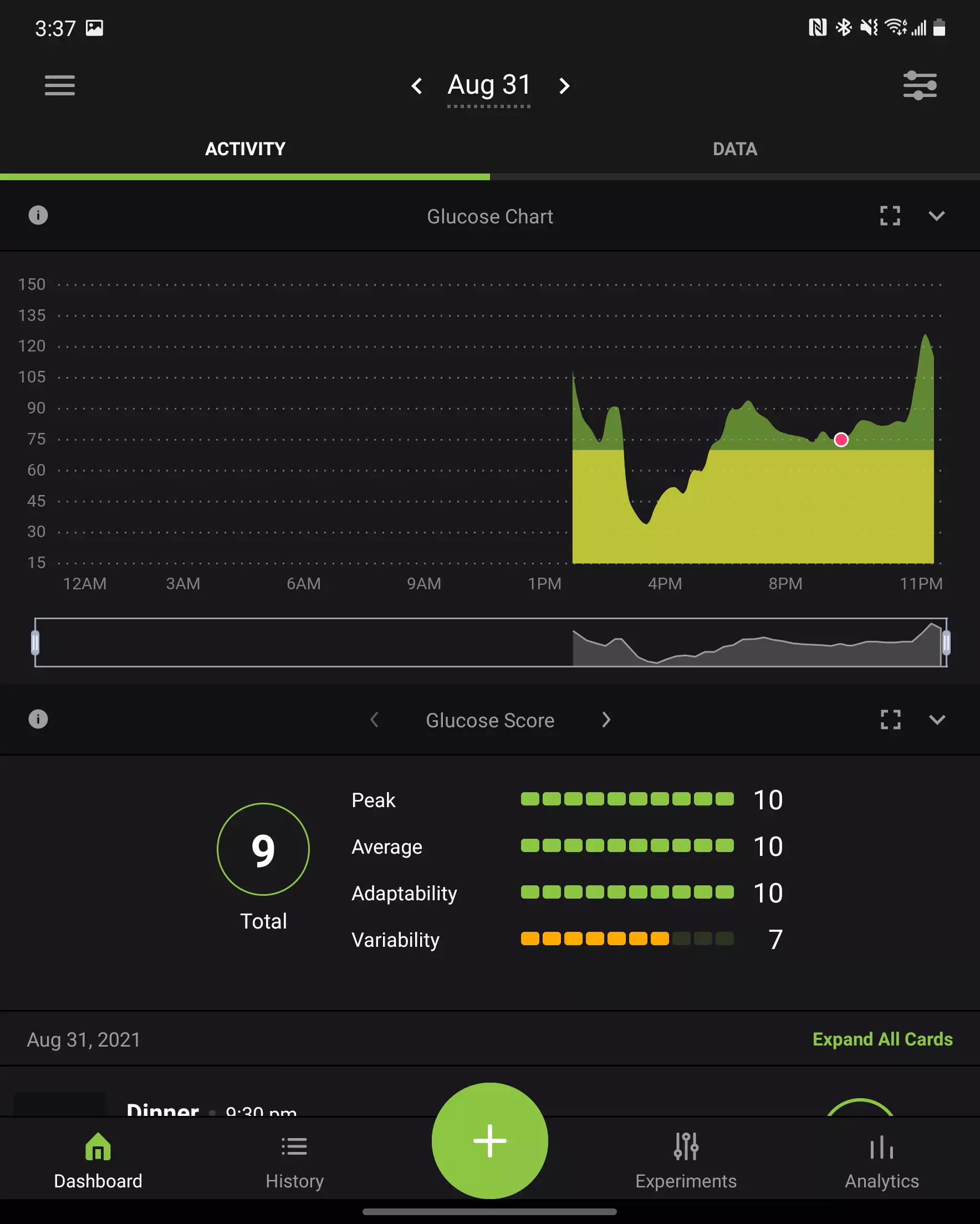 NS app data