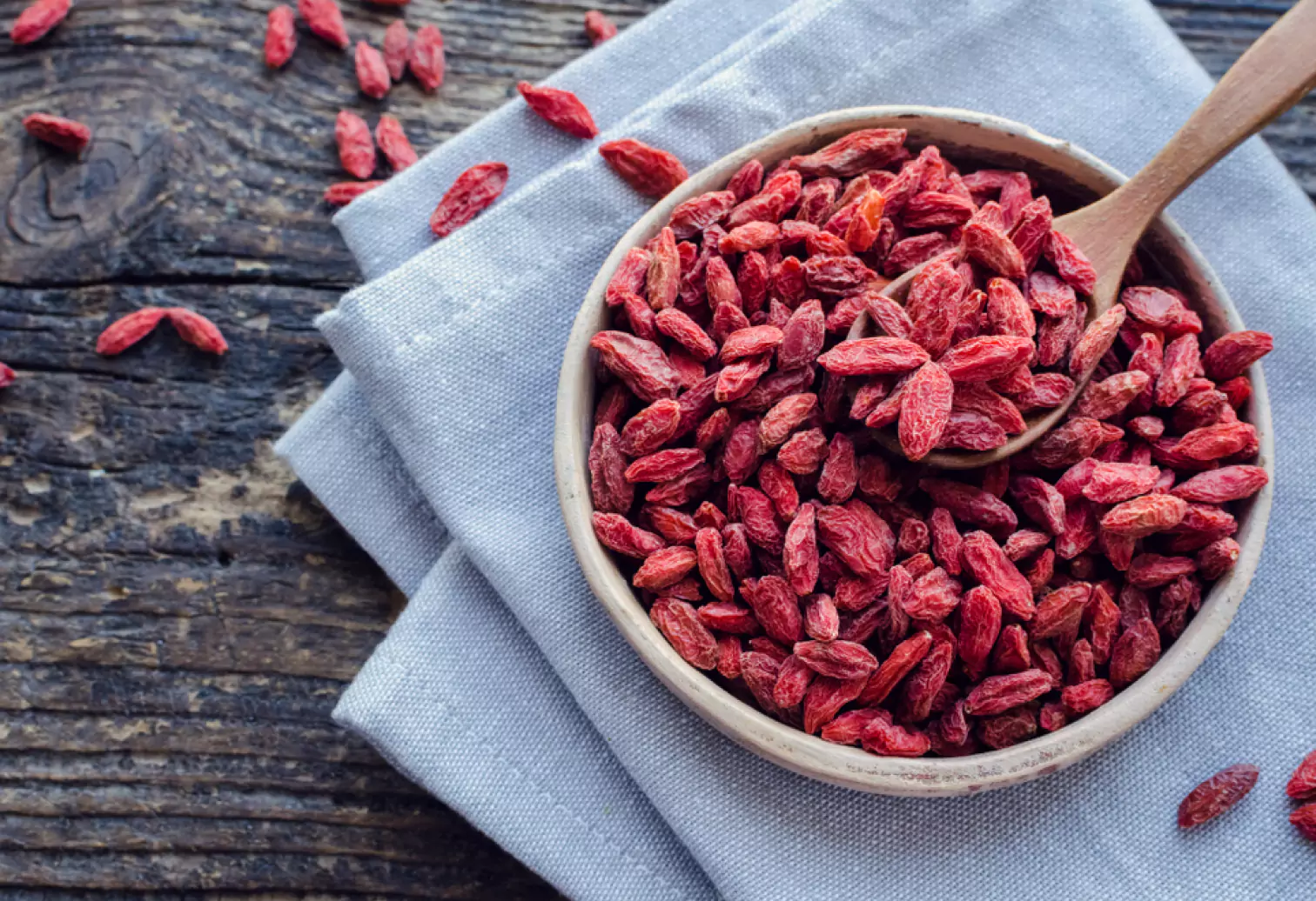 a bowl of goji berries