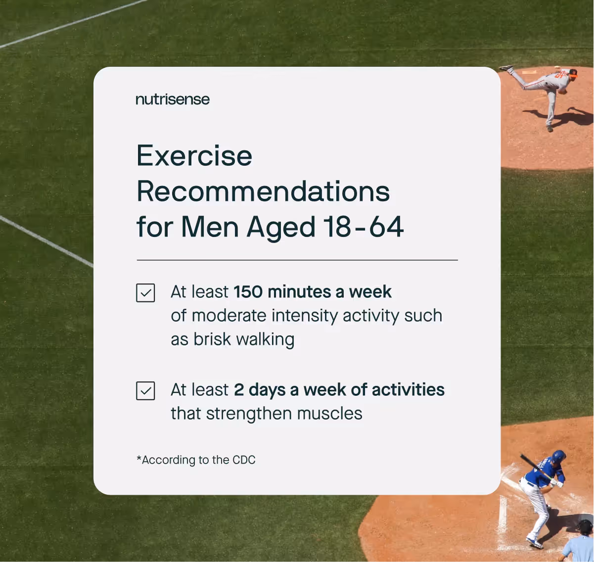 exercise recommendations for men