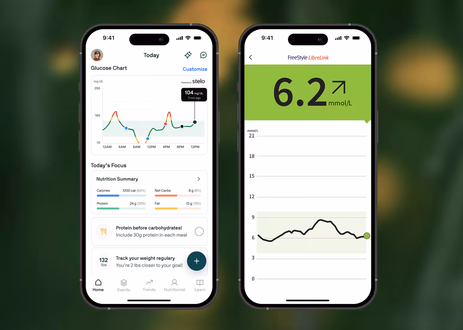 a person outdoors wearing CGM