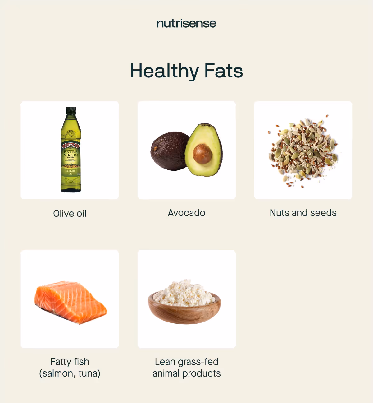 healthy fat foods list