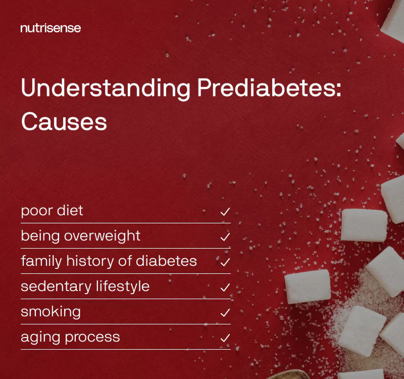 list of causes of prediabetes