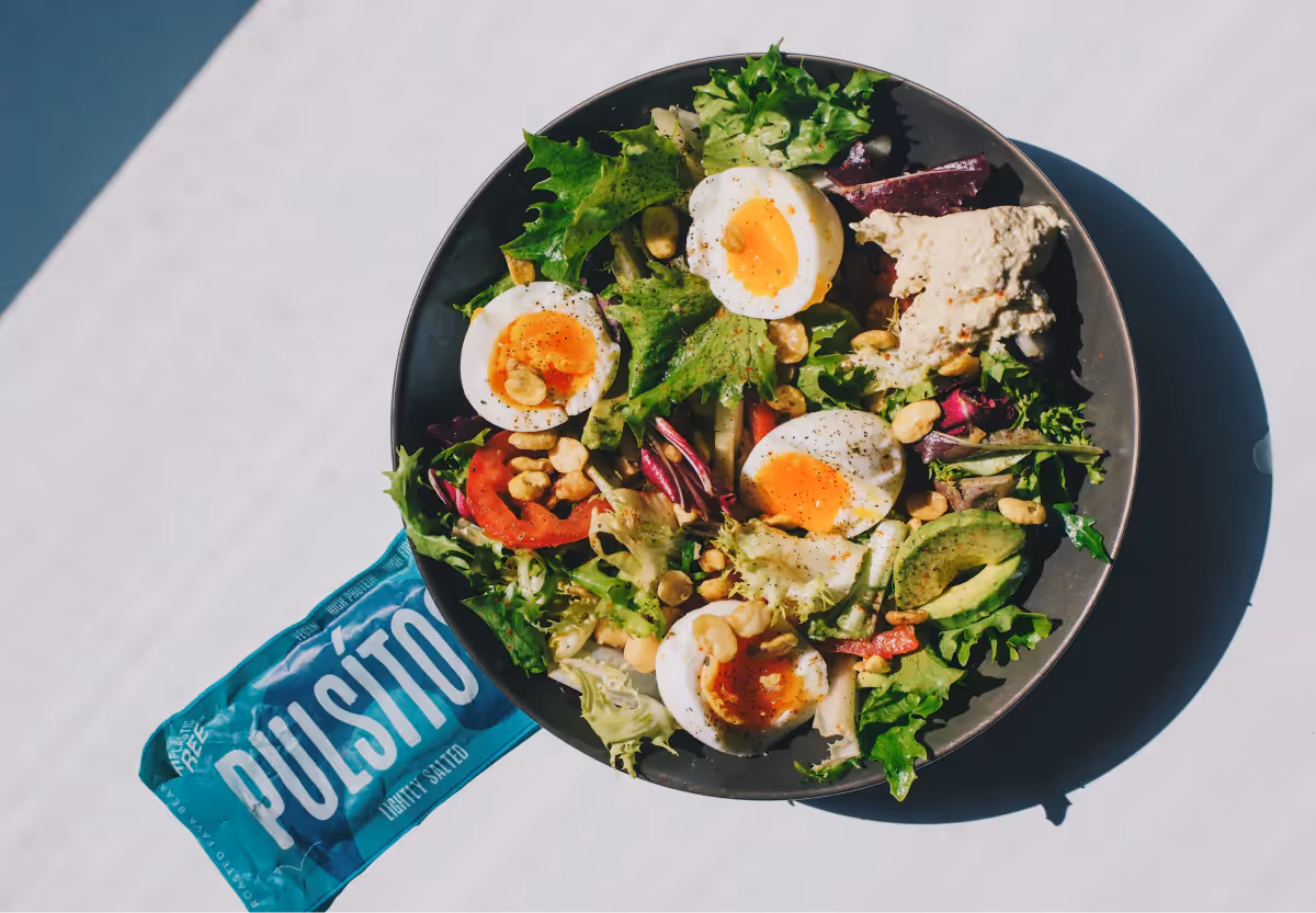 a balanced plate of whole foods