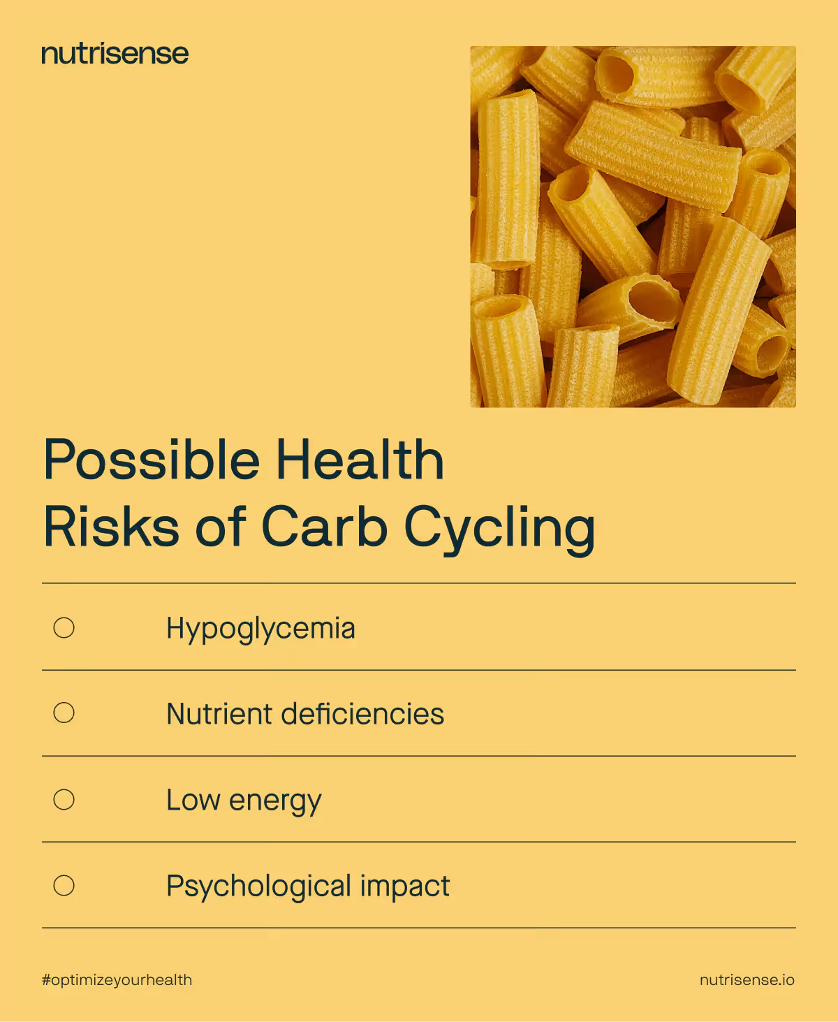 risks of carb cycling