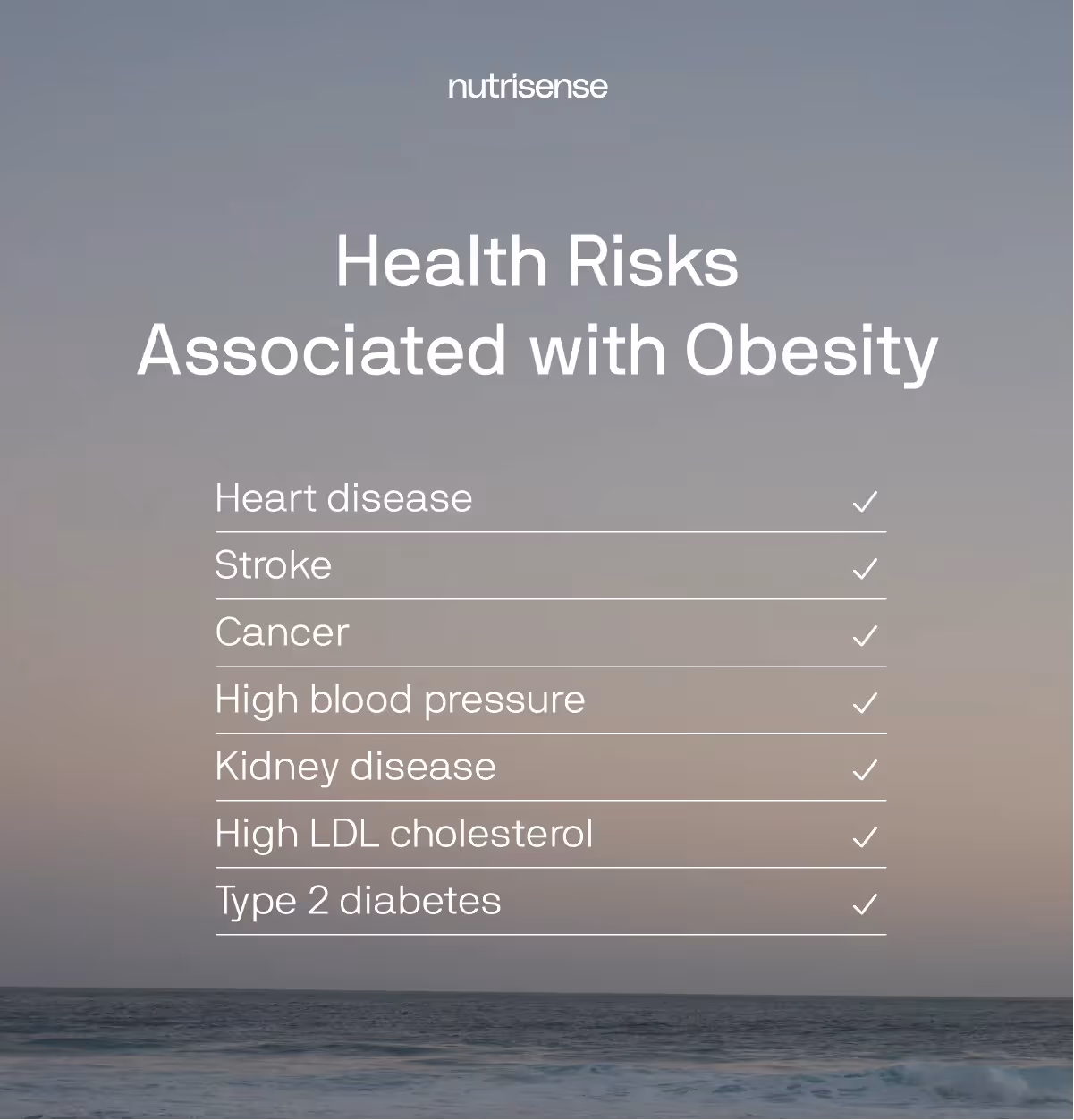 risks associated with obesity
