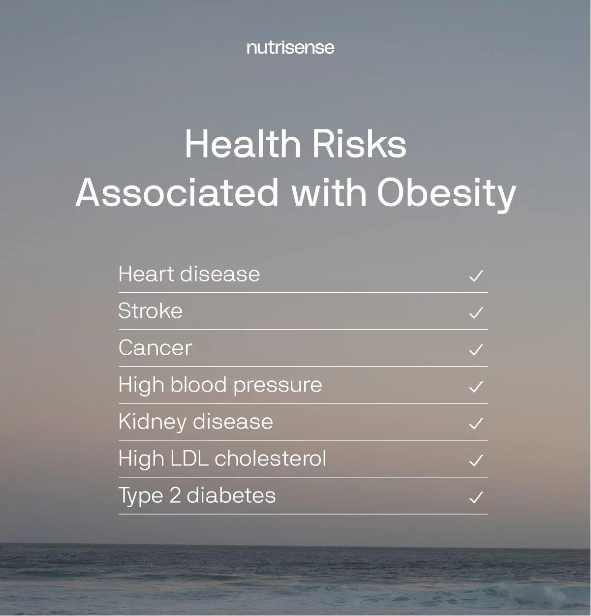 risks associated with obesity