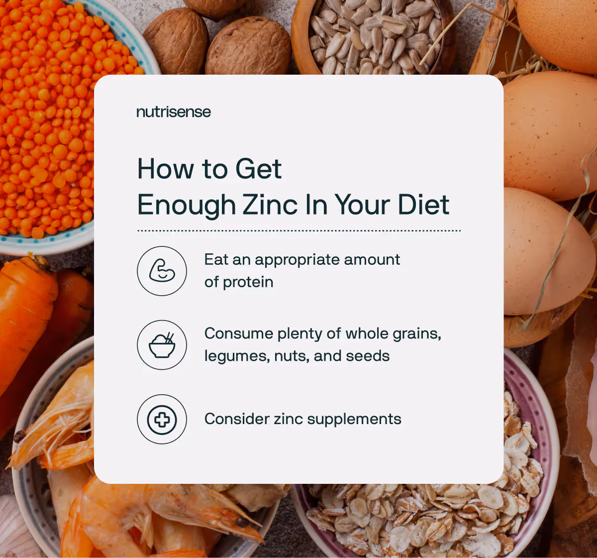 how to get enough zinc in your diet