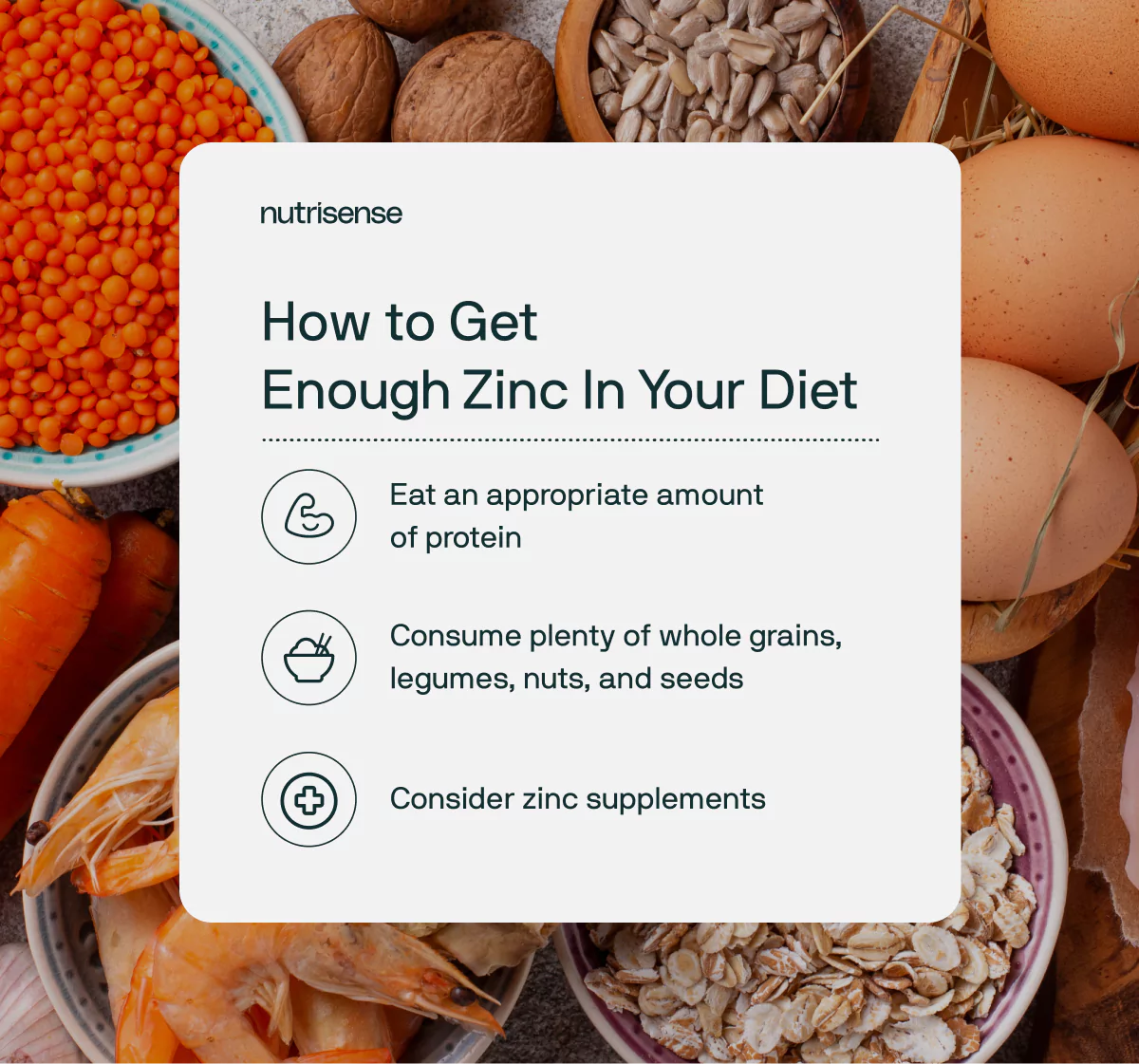 how to get enough zinc in your diet