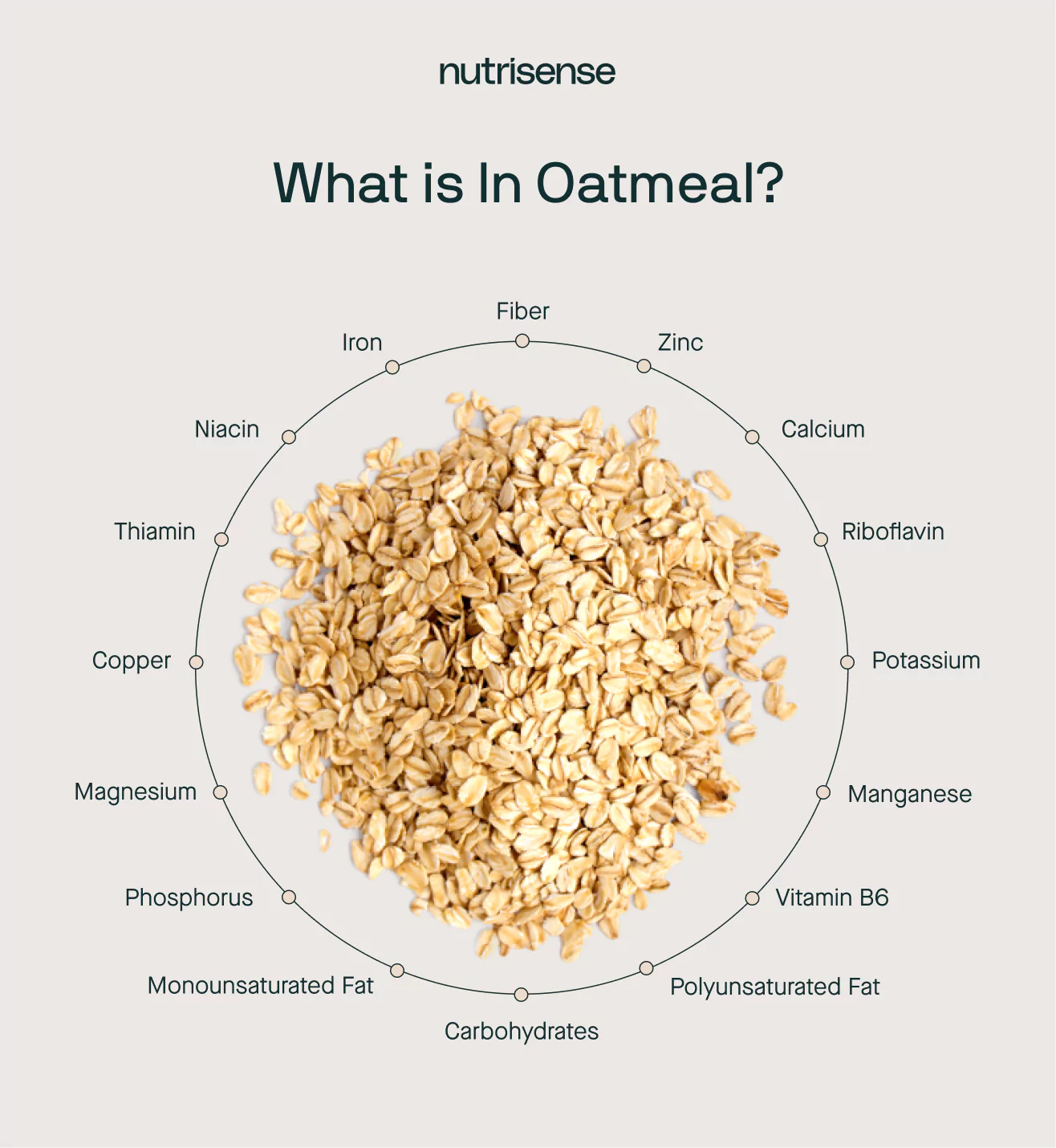what is in oatmeal graphic