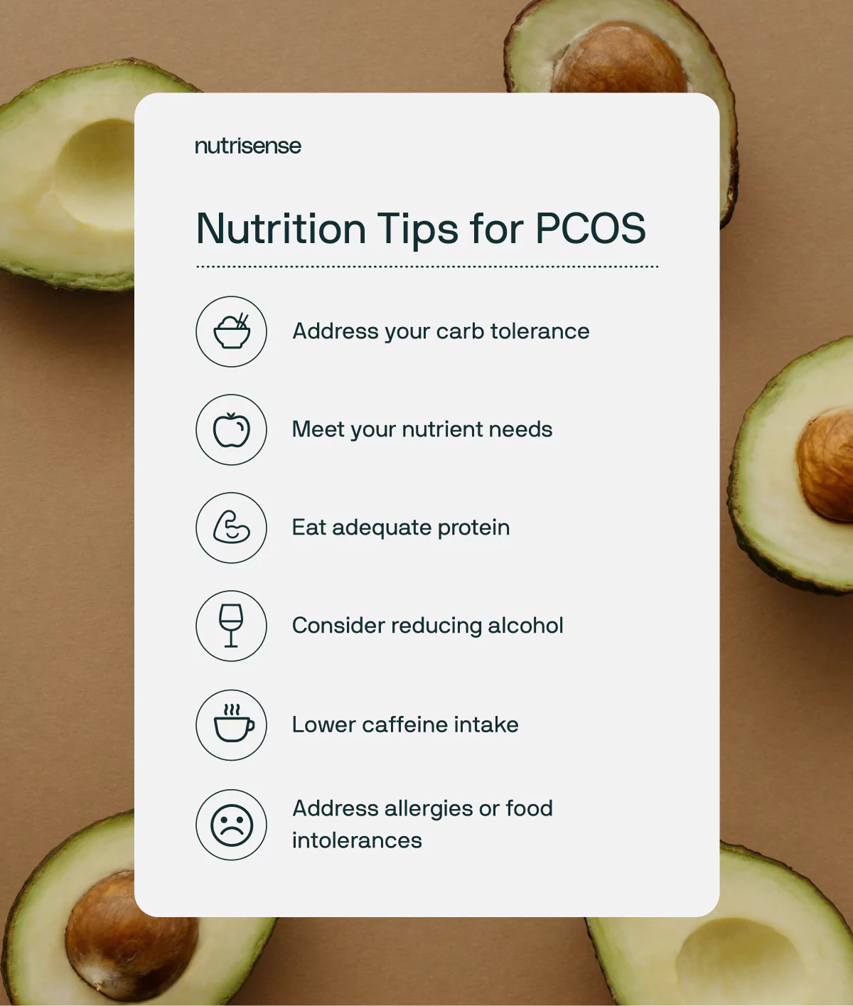 nutrition tips for pcos