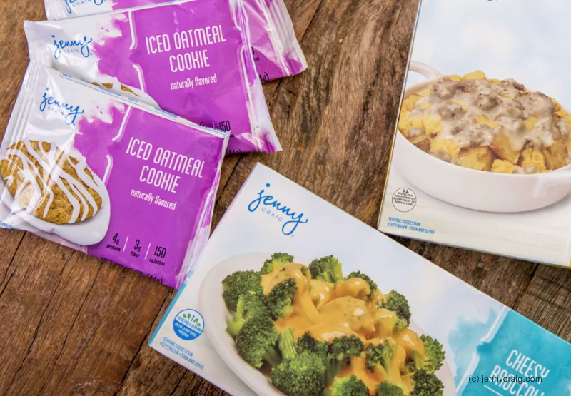 prepacakaged meals from jenny craig