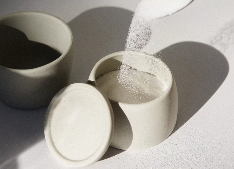 a jar of sugar
