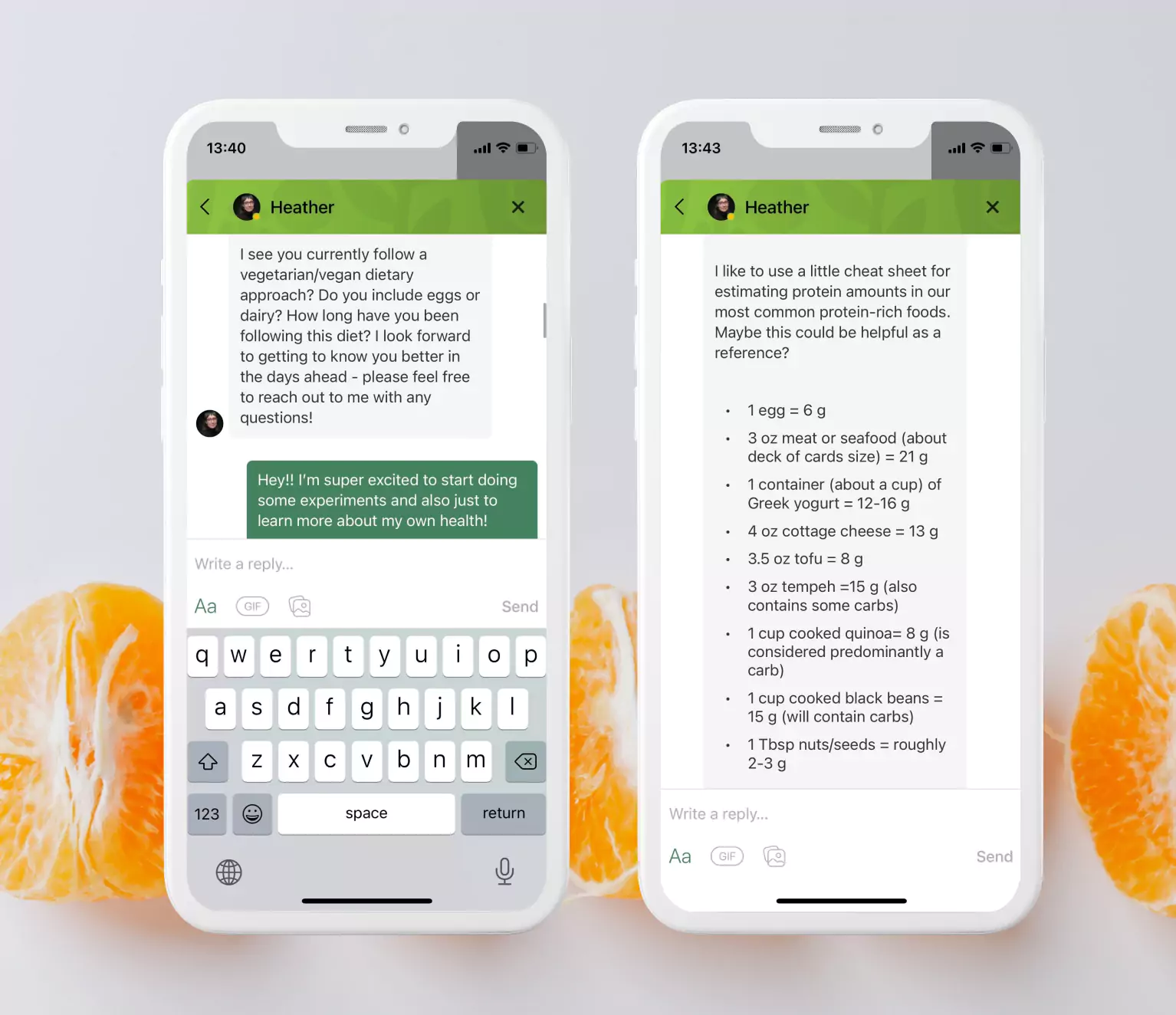 nutrisense dietitian support